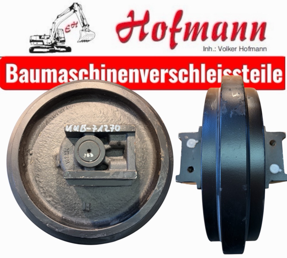 Leitrad mit Gleitstücken, DM 338/300mm, Gesamtbreite: 190mm