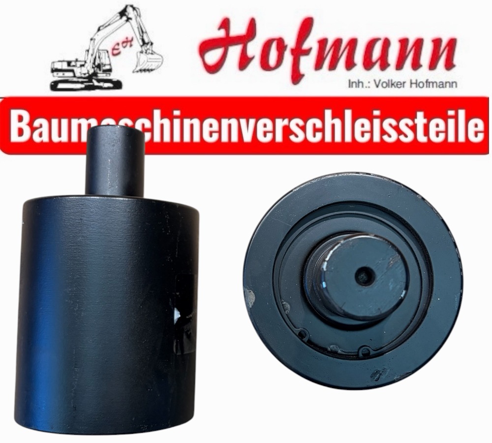 Tragrolle DM: 80mm Welle: 30mm, Breite Lauffl.: 110mm