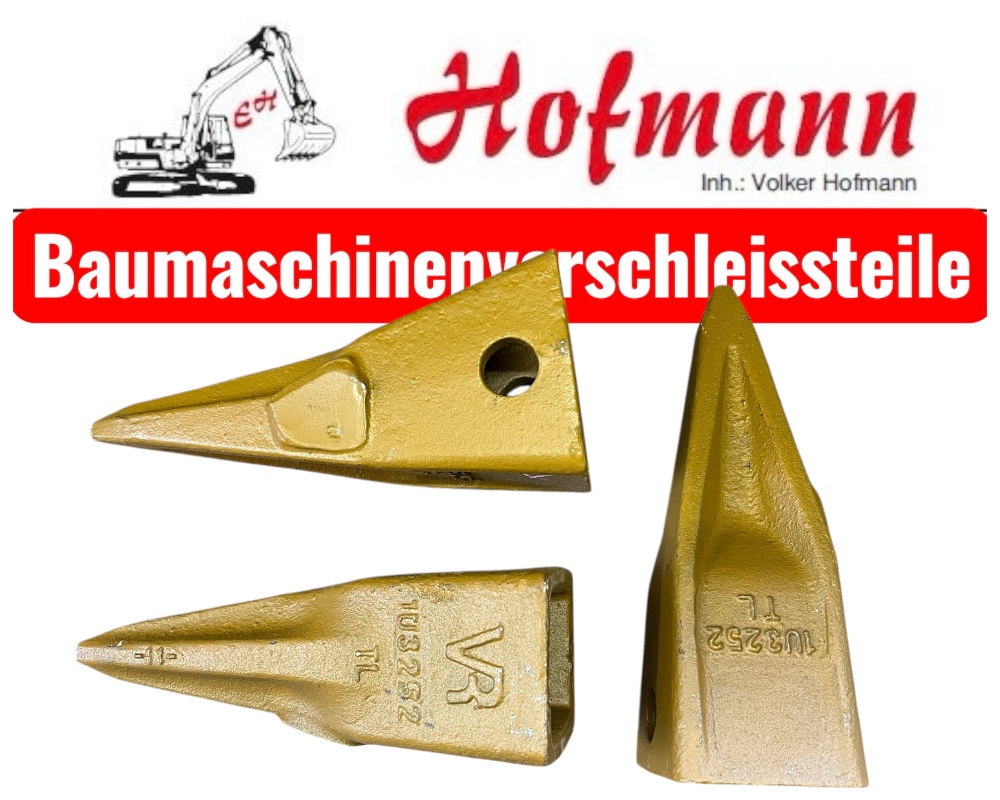 Baggerzahn spitze Ausführung System Cat J250, 1U3252-TL