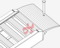 Bolzenbefestigungs-Set: 2 Bolzen + Federclips Bolzenbefestigungs-Set: 2 Bolzen + Federclips