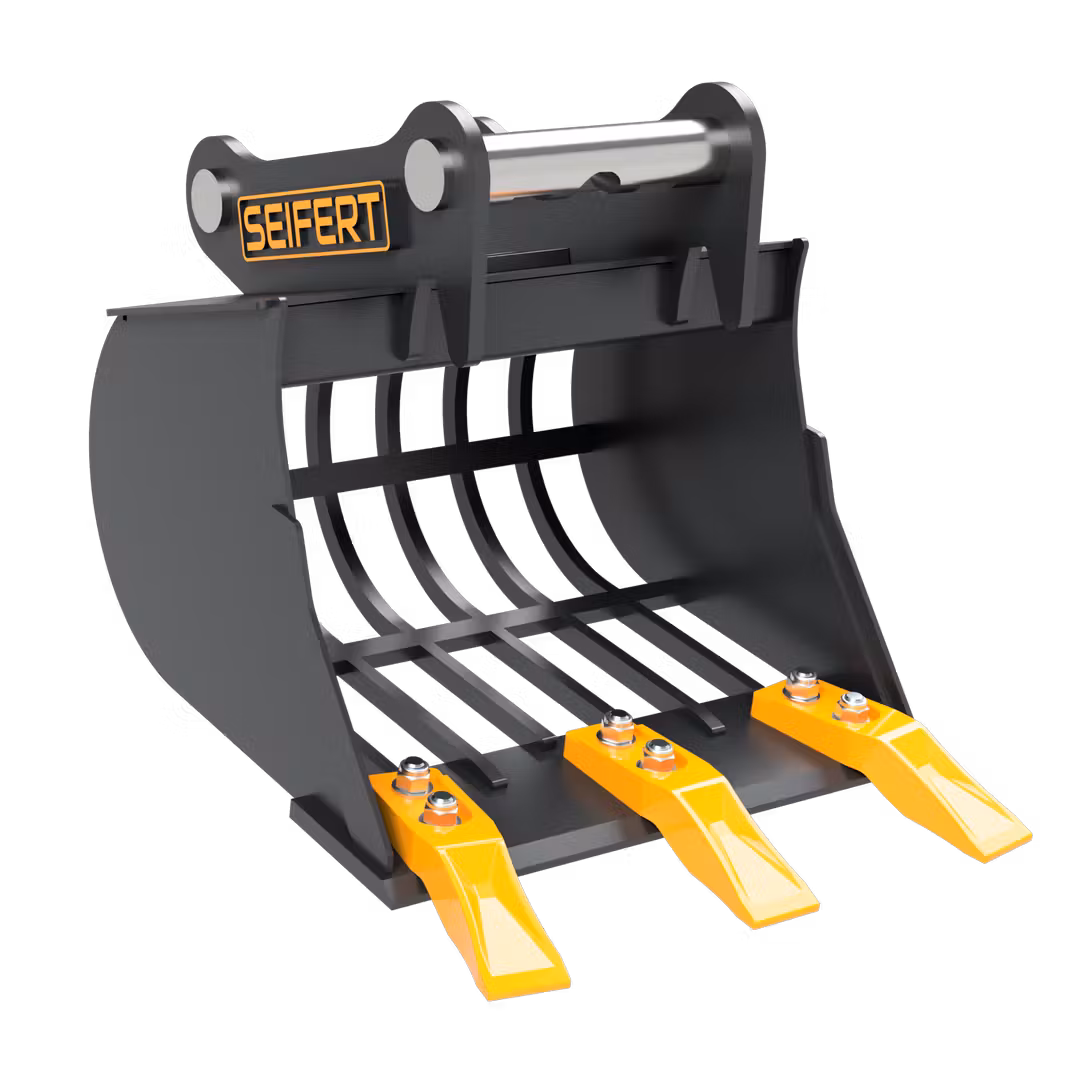 Sieblöffel 40cm 400mm MS01 Symlock 0,5-1to. Sieblöffel 40cm 400mm MS01 Symlock 0,5-1to.