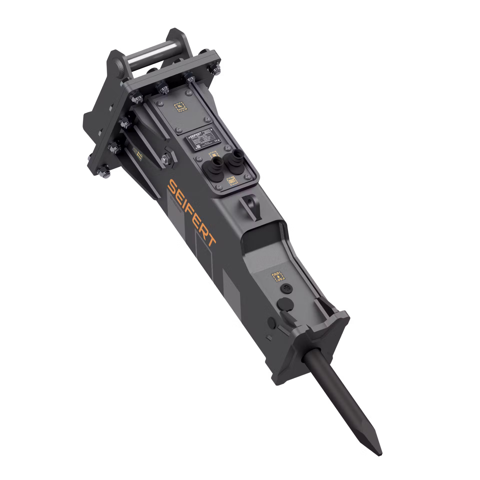 SHB300 Hydraulikhammer mit Aufnahme MS03, 4-7to.