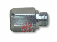 Reduziernippel aus Stahl verzinkt, M10x1 außen, R1/8" innen