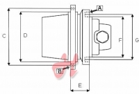 Fahrmotor / Fahrantrieb für Schaeff HR32 mit 2 Geschwindigkeiten Fahrmotor / Fahrantrieb für Schaeff HR32 mit 2 Geschwindigkeiten