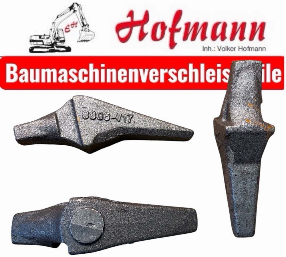 Anschweisshalter 1 schenklig 8806-V17