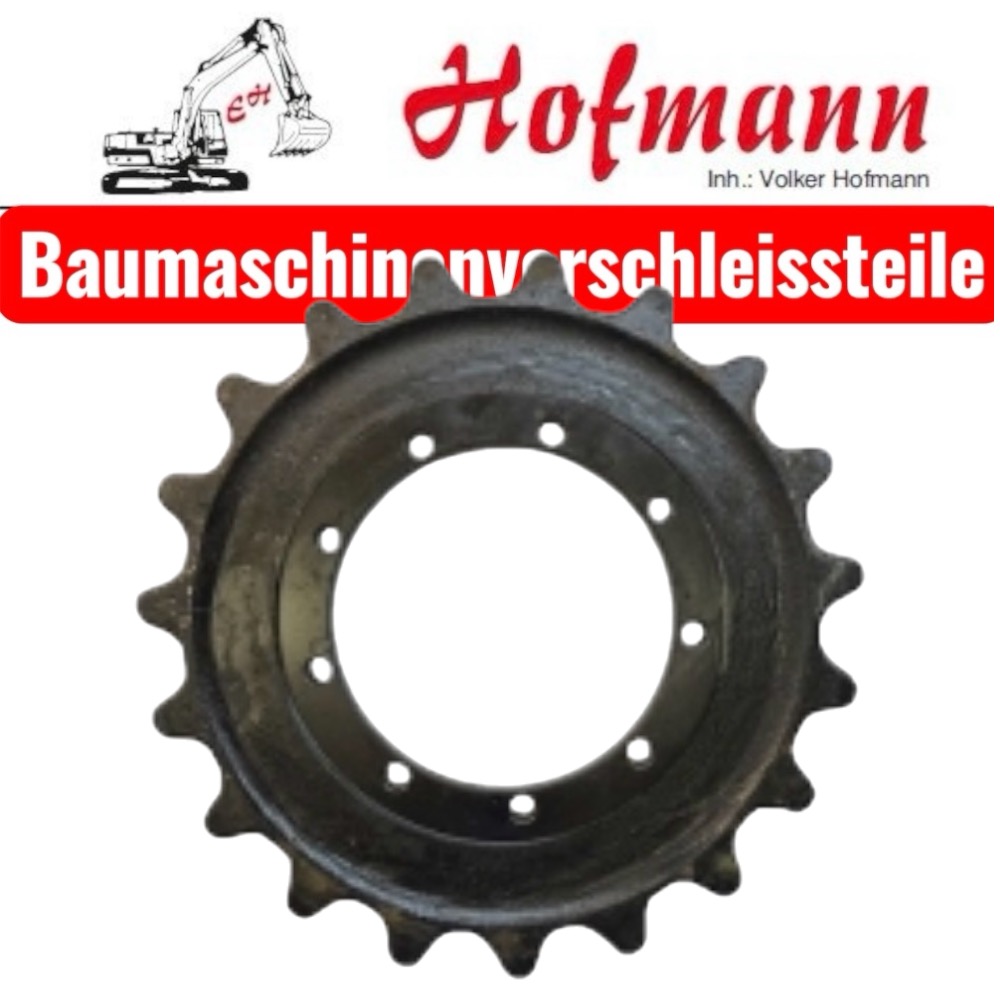 Antriebsrad ID: 140mm, Z:19, Bohrungen: 9