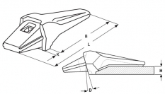 Laderhalter Serie Silver für 1 - 3 Tonnen Lader
