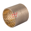 BRONZEGLEITLAGER mit Schmierstoffdepots BMZ 24/28x30mm, wartungspflichtig