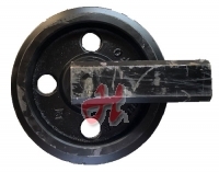 Leitrad mit Gleitstücken, DM: 295mm, 255mm Gesamtbreite: 164mm Leitrad mit Gleitstücken, DM: 295mm, 255mm Gesamtbreite: 164mm