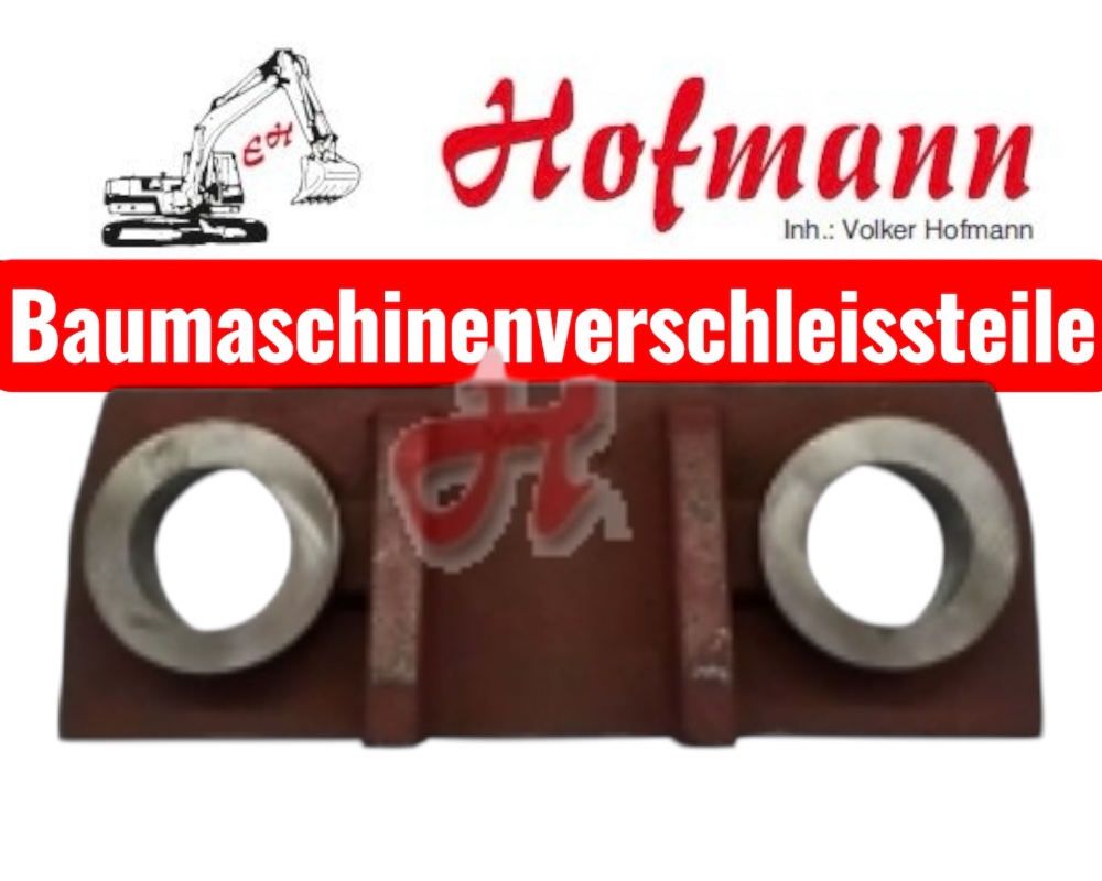 Riegelplatte für Adapter System MS10