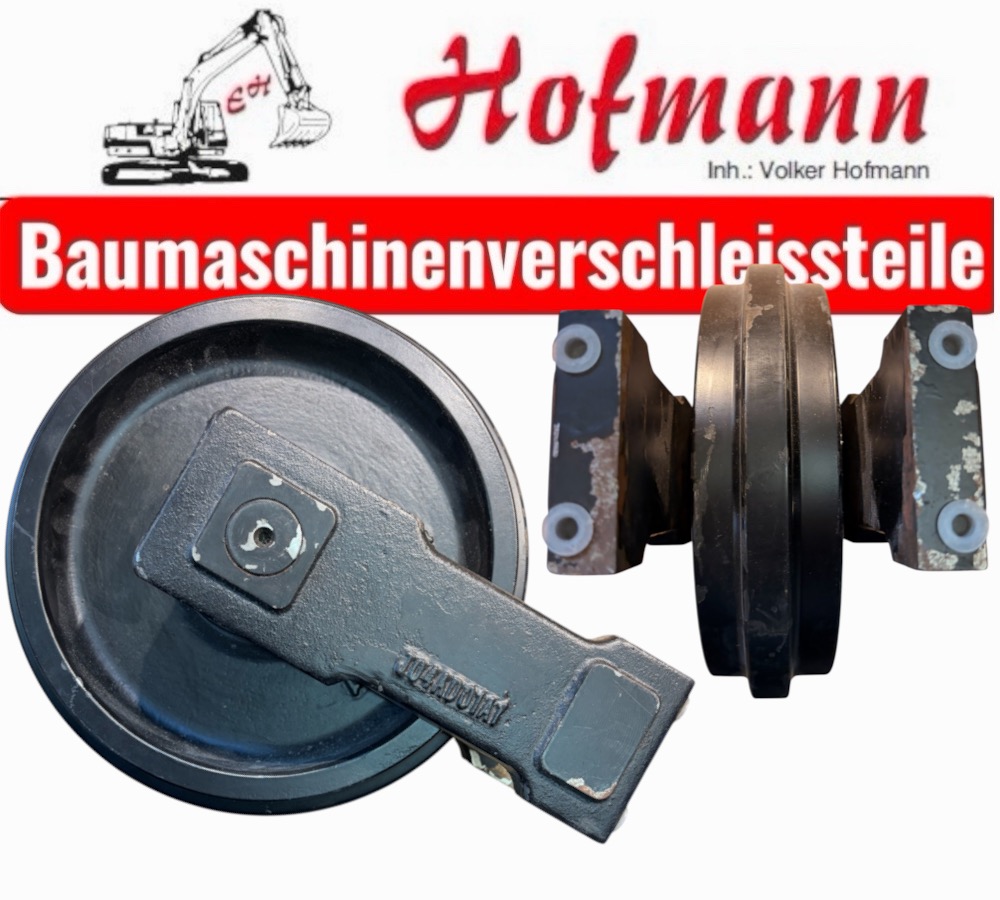 Leitrad mit Gleitstücken, DM: 236mm, Gesamtbreite: 126mm