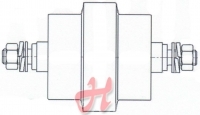 Laufrolle mit Innenbund DM: 115/95mm Breite:206mm/108mm Laufrolle mit Innenbund DM: 115/95mm Breite:206mm/108mm