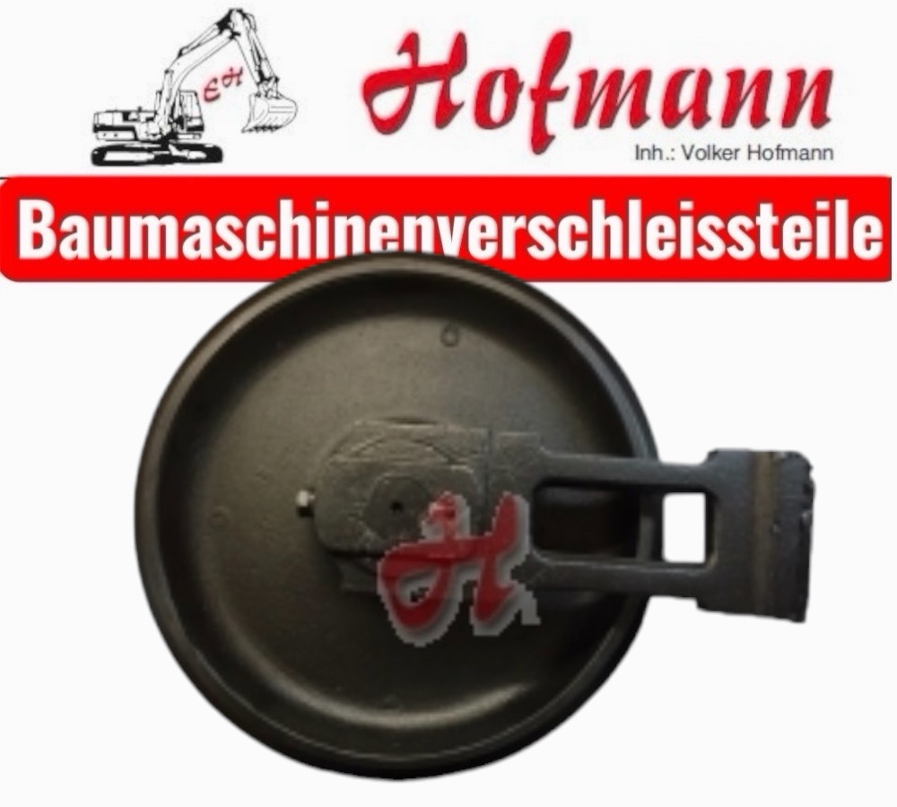 Leitrad mit Gleitstücken, DM 338mm, Gesamtbreite: 159mm