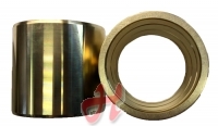 Bronzebuchse 75/90x82mm mit Schmiernut innen Bronzebuchse 75/90x82mm mit Schmiernut innen
