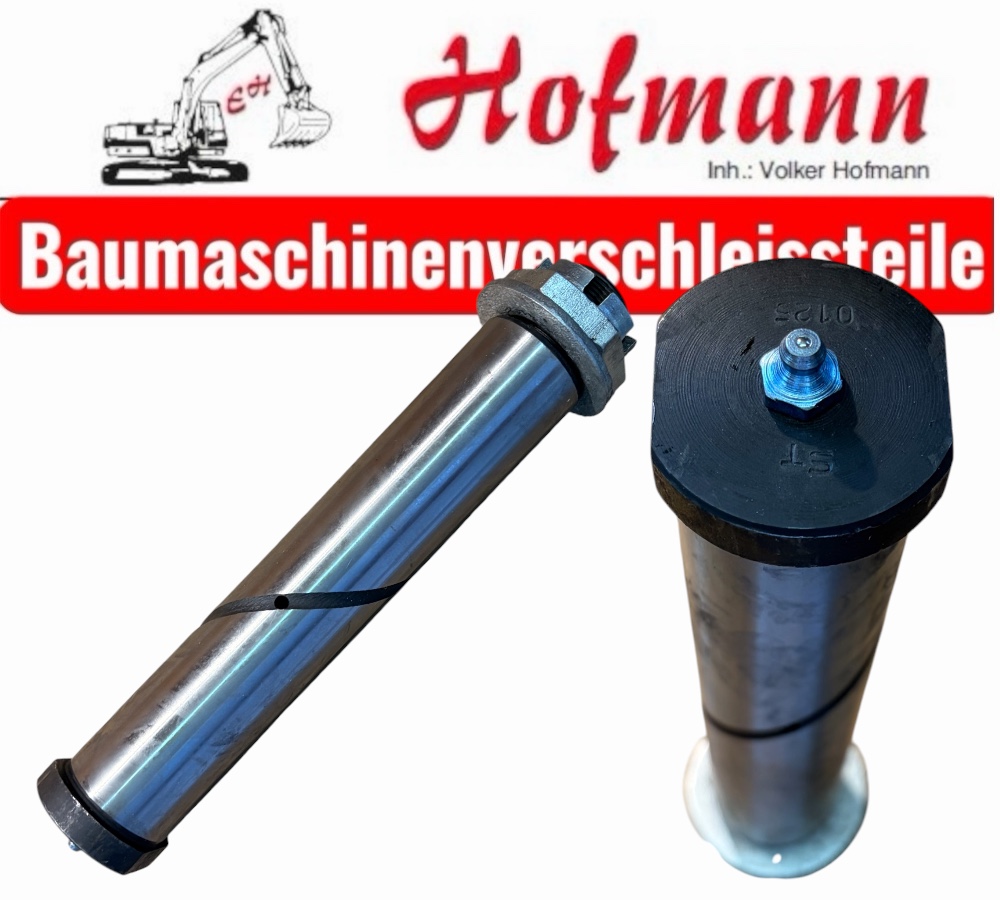 Gewindebolzen 35x100mm aus C45 gehärtet